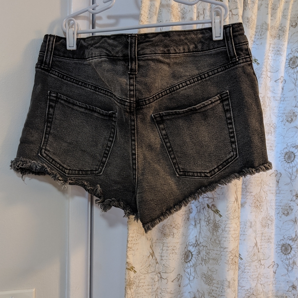 High waisted shorts